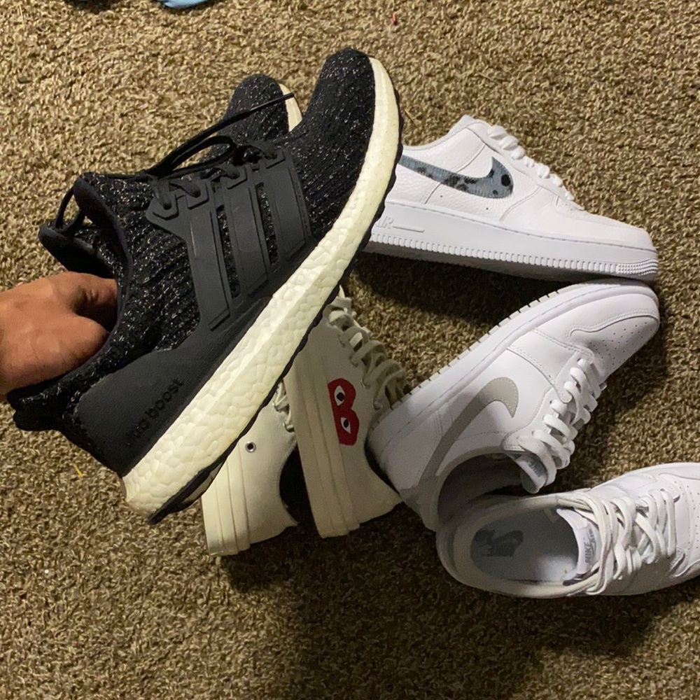 Adidas Ultraboost 4.0 Black White Speckle Boost